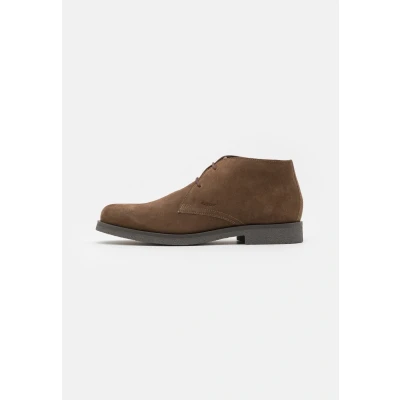 Abbildung von Geox UOMO Claudio Sportlicher Schnürer, Herren, Größe: 46, Chocolate Schuhe