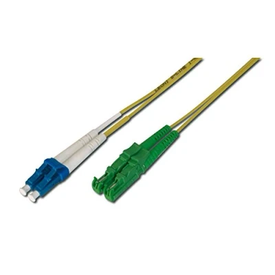 Abbildung von Digitus Optisches Kabel »LWL Patchkabel, E2000 (APC)/LC (UPC) SM 09/125 µ, Duplex«, 100 cm