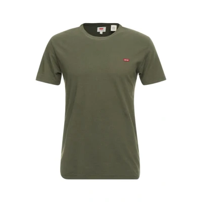 Abbildung von Levi&#039;s Original Tshirt print, Herren, Größe: XS, Cotton patch olive night