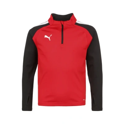 Abbildung von puma Teamliga Langarmshirt für Kinder, Größe: 176, red / black