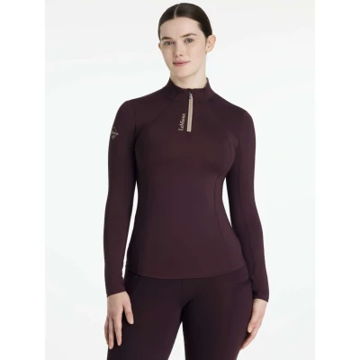 Abbildung von LeMieux Shirt Base Layer Classique Damaszenerpflaume One Size Agradi.deVerkauft von Agradi