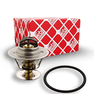 Abbildung von FEBI BILSTEIN 18288 Kühlwasserthermostat 84 mit Dichtring VOLKSWAGEN: Vento, Polo II Coupe, GOLF 2