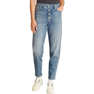 Abbildung von Calvin Klein Jeans MOM JEAN Relaxed Fit, Damen, Größe: 24x28, Denim light