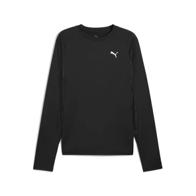 Abbildung von Puma TECH TEE Langarmshirt, Herren, Größe: Small, black