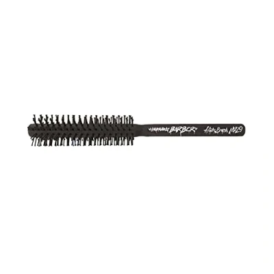 Abbildung von BARBER MARMARA Föhnbürste Stylingbürste No.29 Schwarz Rundbürste rund Haarbürste Herren Bart Bürste Haare Männer klein Round Brush Haar Holz bartbürste