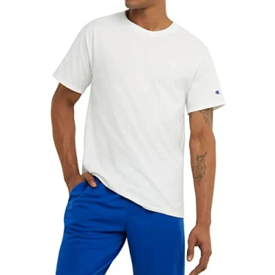 Abbildung von Champion Herren Classic Jersey T Shirt Hemd, weiß, Mittel