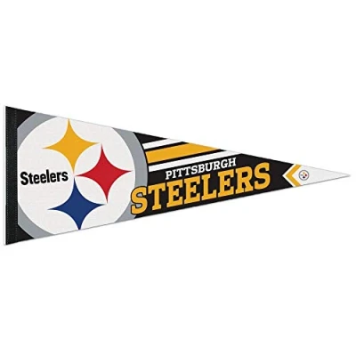 Abbildung von Wincraft NFL 14527115 Pittsburgh Steelers Premium Wimpel, 30,5 x 76,2 cm