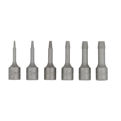 Abbildung von SONIC 801206 Schraubenausdreher 3/8 2mm, 3mm, 4mm, 6mm, 8mm, 10mm in Kunststoffhalter