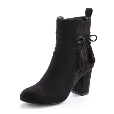 Abbildung von Lascana High Heel Stiefelette, Damen, Größe: 36, Schwarz Schuhe