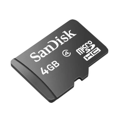 Abbildung von SanDisk Micro SDHC 4GB Class 4 Speicherkarte