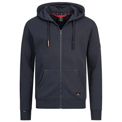 Abbildung von Höhenhorn Woodberg Herren Hoodie Pullover Dunkelblau Gr. S