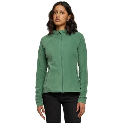 Abbildung von Urban Classics ZIP Hoodie Fleecejacke, Damen, Größe: Medium, Salvia