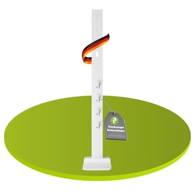 Abbildung von PERFECT EQUIPMENT FOR YOUR HOME PHD D200W, Staubsaugerständer, Aluminium, Weiß