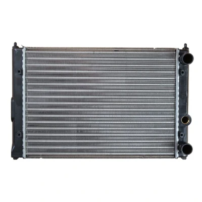 Abbildung von NRF 54686 Kühler, Motorkühlung Aluminium 430 322 34 Kühlrippen mechanisch gefügt SEAT: Ibiza 2