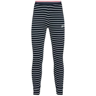 Abbildung von odlo Kids Funktionsunterwäsche Lange Hose mit Streifen Print ACTIVE WARM ORIGINALS ECO, dark sapphire silver grey, 140