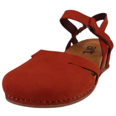 Abbildung von *Art Keilsandalette, Damen, Größe: 38, Dark orange Schuhe