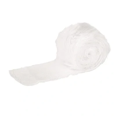 Abbildung von Ideen mit Herz Kunstfell Band Fellstoff 6 cm breit 2 m lang ideal zum Basteln, Nähen, Dekorieren Tischläufer weiß