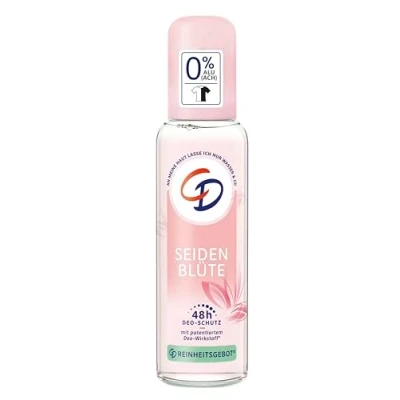 Abbildung von CD Deo Zerstäuber &quot;Seidenblüte&quot; 1x 75 ml, Deodorant ohne Aluminiumsalze, langanhaltender Schutz für 48 h, empfindliche Haut geeignet, vegan, Körperpflege