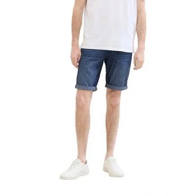 Abbildung von TOM Tailor Jeans Shorts, Herren, Größe: 34, Used mid stone blue denim