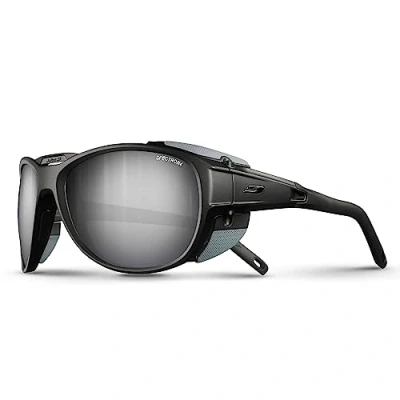 Abbildung von Julbo Herren Explorer 2.0 Sonnenbrille, Mattschwarz/Grau, One Size