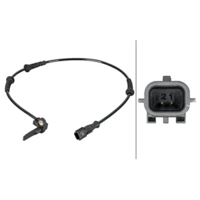 Abbildung von HELLA 6PU 012 806 941 ABS Sensor Hallsensor 2 615 RENAULT: SCENIC 3, MEGANE 3 Grandtour, Coupe, DACIA: Duster Off Road, II