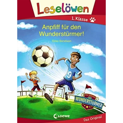 Abbildung von Leselöwen 1. Klasse Anpfiff für den Wunderstürmer!: Erstlesebuch Kinder ab 6 Jahre