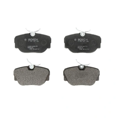 Abbildung von BOSCH 0 986 491 730 Bremsbelagsatz Low Metallic BMW: 3 Saloon, Convertible, Touring