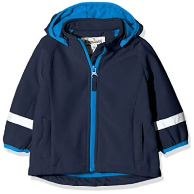 Abbildung von Playshoes Unisex Kinder Softshell jacke Outdoor Mantel, Marine, 80 EU
