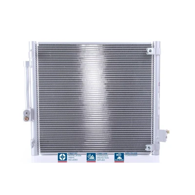 Abbildung von NISSENS 940688 Klimakondensator ohne Trockner Aluminium 418 R 134a