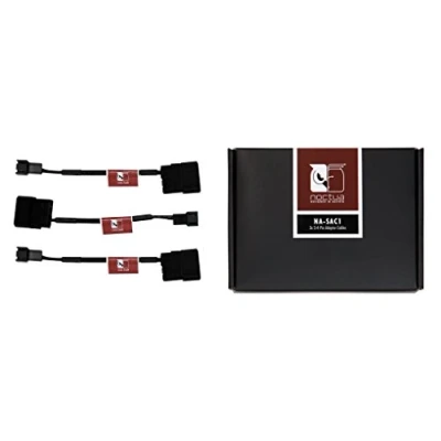 Abbildung von Noctua NA SAC1, 3:4 Pin Netzteil Adapterkabel (Schwarz)