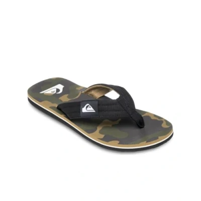 Abbildung von Quiksilver Molokai Layback Zehentrenner, Herren, Größe: 40, Beige Baumwolle