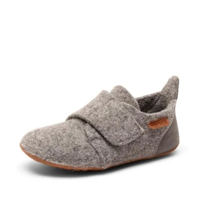 Abbildung von Bisgaard HOME SHOE Hausschuh für Kinder, Größe: 32, Grey Schuhe