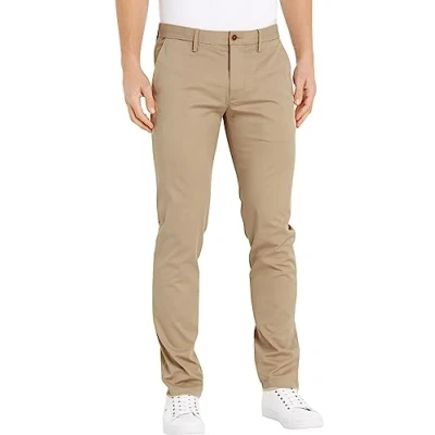 Abbildung von Tommy Hilfiger Herren Hose Core Bleecker 1985 Pima Cotton Chino, Beige (Batique Khaki), 29W/32L