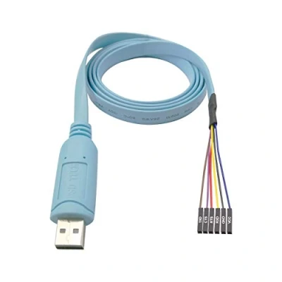 Abbildung von DSD TECH SH U09BL USB an TTL serielle Kabel mit CP2102N Chip 1.2M/4FT