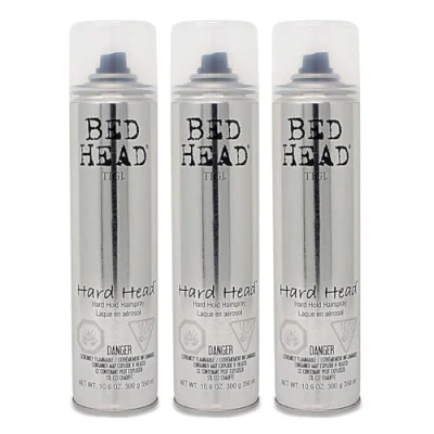 Abbildung von TIGI Hard Head Bundle Haarspray 3x385ml