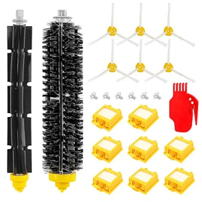 Abbildung von ABClife Roomba Ersatzteile zubehör für iRobot 790 782 780 776 774 772 770 760 700 Serie 23 teilig Bürsten Filter Ersatzset (23 in 1)