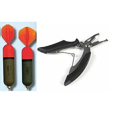 Abbildung von Set: 2 x Behr Raubfischpose mit Segel,(1x 15gr, 1x 20gr)+ gratis Angelschere