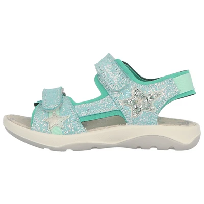 Abbildung von Lurchi FIA 2 Riemensandalette für Kinder, Größe: 28, Turkis Schuhe