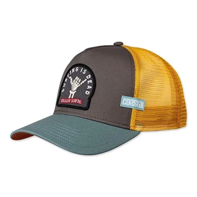 Abbildung von Coastal Surfing Dead (Grey/Light Petrol) Trucker Cap Meshcap Kappe Mütze Cappy Caps