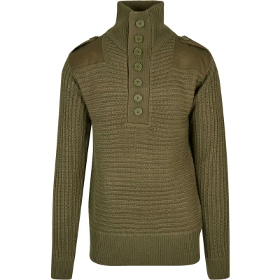 Abbildung von Brandit Alpin Strickpullover, Herren, Größe: 4XL, Olive