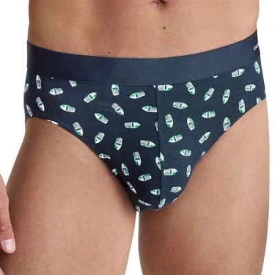 Abbildung von CALIDA Slip »Cotton Code Design«, weicher Elastikbund, ohne Eingriff, gemustert