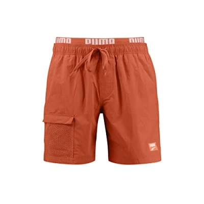 Abbildung von PUMA Herren Utility Mid Shorts, Chili Powder, L