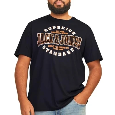 Abbildung von JACK &amp; JONES Male T Shirt Plus Size Logo