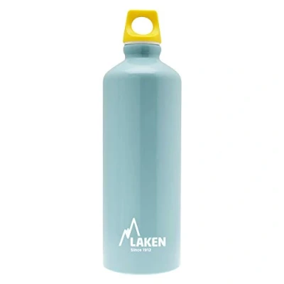 Abbildung von Laken Futura Alu Trinkflasche Schmale Öffnung Schraubdeckel mit Schlaufe 0,75L, Hellblau