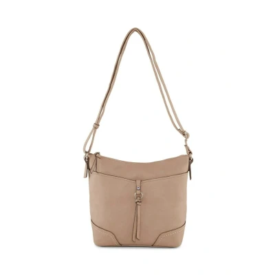 Abbildung von TOM Tailor MIT 2TONEEFFEKT Umhängetasche taupe taupe, Damen, Größe: One Size,