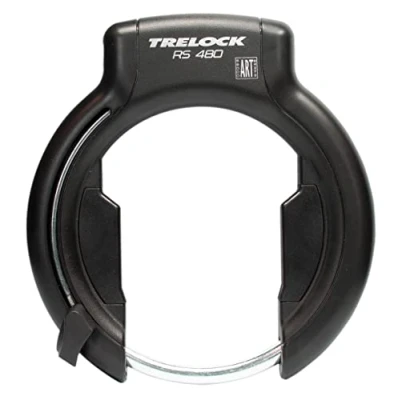 Abbildung von Trelock Unisex Erwachsene RS 480 Naz Rahmenschloss, Mehrfarbig, 120mm