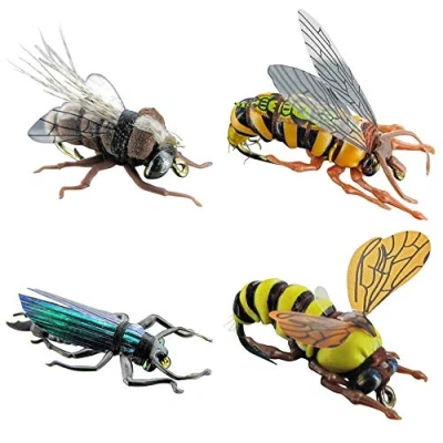 Abbildung von Jenzi Insektenimitationen, 4 St. Kunstfliegen