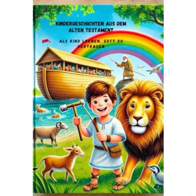Abbildung von Kindergeschichten aus der Bibel: Als Kind Gott vertrauen dem Altes Testament