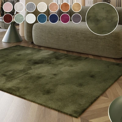 Abbildung von Esprit Hochflor Teppich »Alice ESP 4377, Kunstfell« rechteckig 25 mm Höhe Kaninchenfell Haptik, besonders weich und dicht, für alle Räume