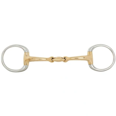 Abbildung von BR Unterlegtrense Soft Contact Doppelt Gebrochen 12mm 13cm